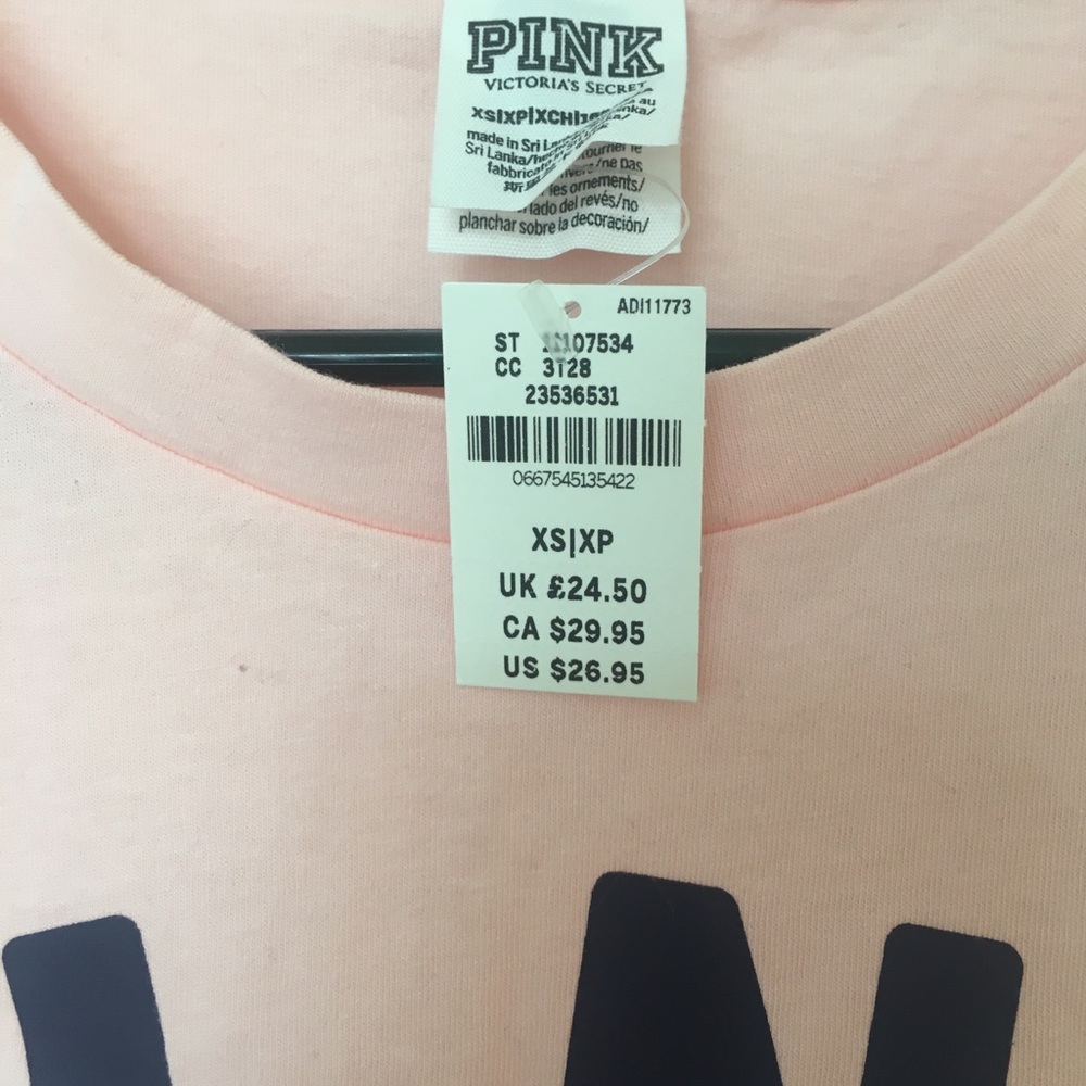 PINK crop top - Picture 3 of 4